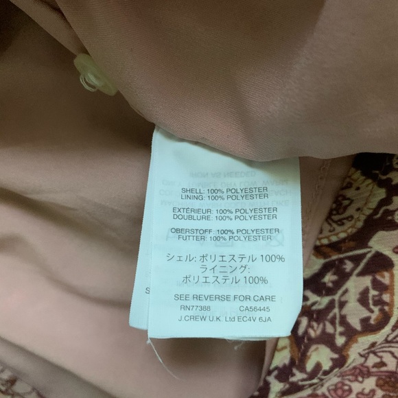 Madewell pink kaleidoscope peasant boho blouse - Picture 8 of 9